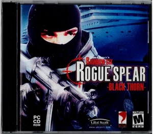 Tom Clancy's Rainbow Six Rogue Spear Black Thorn PC New XP Battle Terrorism War - Picture 1 of 6