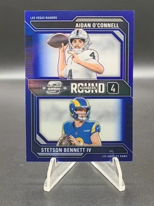 2023 Contenders Optic Aidan O'Connell Stetson Bennett IV BLuy Blue /99 #RN-4 - Picture 1 of 2