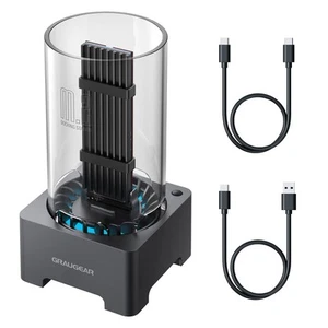 Graugear Docking Station für M.2 NVMe SSD mit Heatsink und Lüfter - Picture 1 of 10