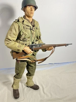 WW2 American Easy Company Sniper 1:6 Scale DID Soldier Story Spring Field Rifle - Image 1 of 4