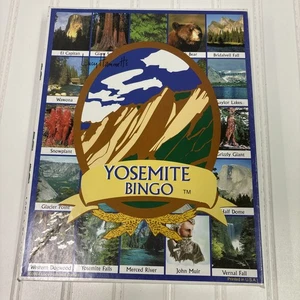 Lucy Hammett's YOSEMITE BINGO game Animals Educational Game 100% Complete - Picture 1 of 5