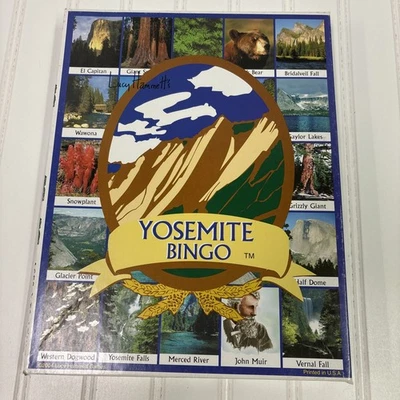 Lucy Hammett's YOSEMITE BINGO game Animals Educational Game 100% Complete - Image 1 of 4