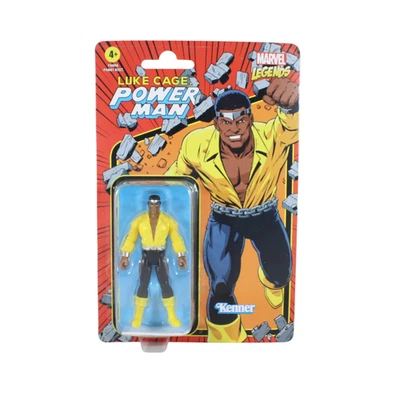 Boneco de ação Hasbro Marvel Legends retrô 3,75" Luke Cage Power Man - Imagem 1 de 4