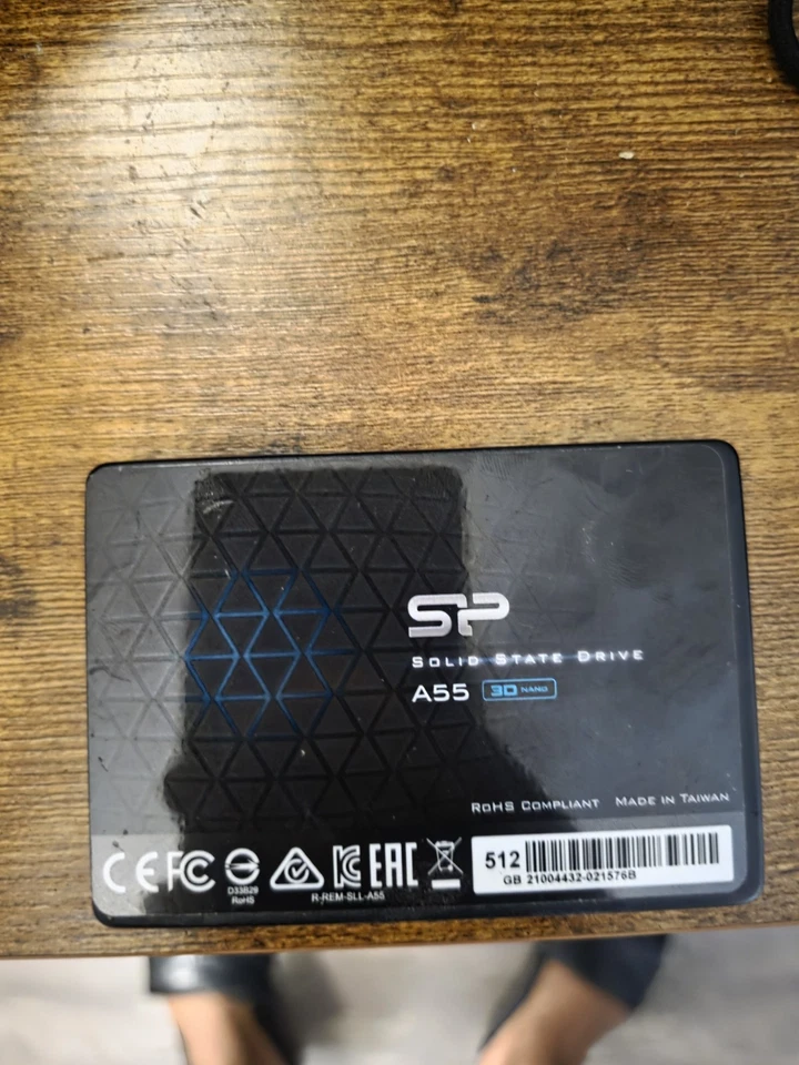 SP A55 512GB SSD - 3D NAND, SLC Cache, High-Speed SATA III Performance - Image 1 of 1