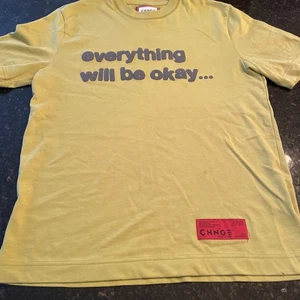 CHNGE T-shirt Men M Print Raised Logo … Fair Trade Production , Organic Cotton - Picture 1 of 7