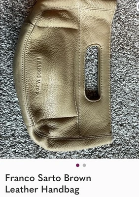 Bolso de mano de cuero Franco Sarto Foto 1 de 4