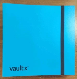 📒 Vault X Ordner - 4x3 Taschen 20pg Gurtmappe Blau MTG Pokemon Yu-Gi-Oh  - Bild 1 von 17