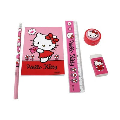 Hello Kitty Schreibset 5-teilig Sweetheart Schule Sanrio - Bild 1 von 4