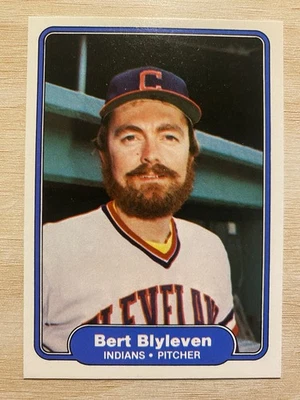 1982 Fleer Baseball Card #361 Bert Blyleven HOF - Image 1 of 2