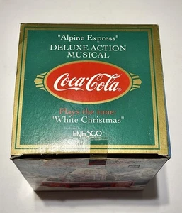 Enesco Alpine Express Deluxe Musical – Coca-Cola White Christmas – NIB - Picture 1 of 10