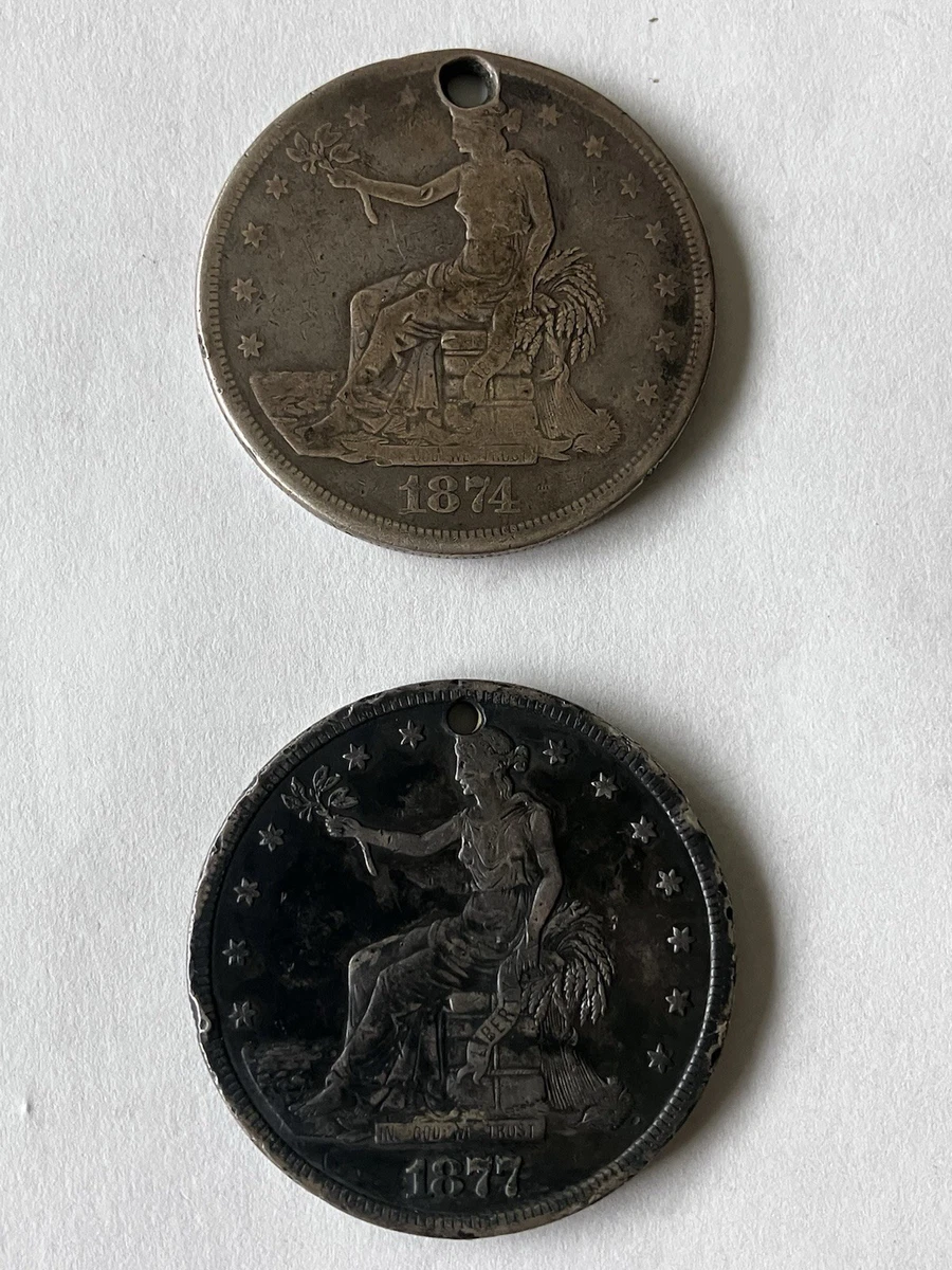 1874 年美国贸易元(1873-1885) | eBay