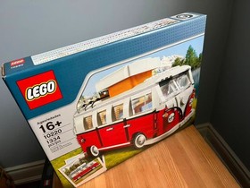 🍁LEGO Creator Expert 10220 Volkswagen T1 Camper Van (2011) 1334 Pcs *NISB*🍁