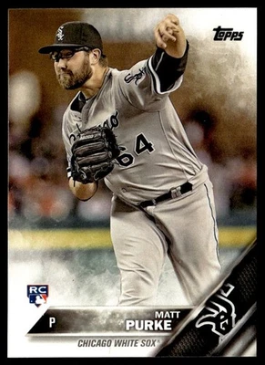 2016 Topps Update Matt Purke Rookie Chicago White Sox #US103 - Image 1 of 2