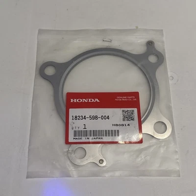 New Genuine OEM Honda 16-21 Civic CR-V Accord Turbocharger Gasket 18234-59B-004 - Image 1 of 2