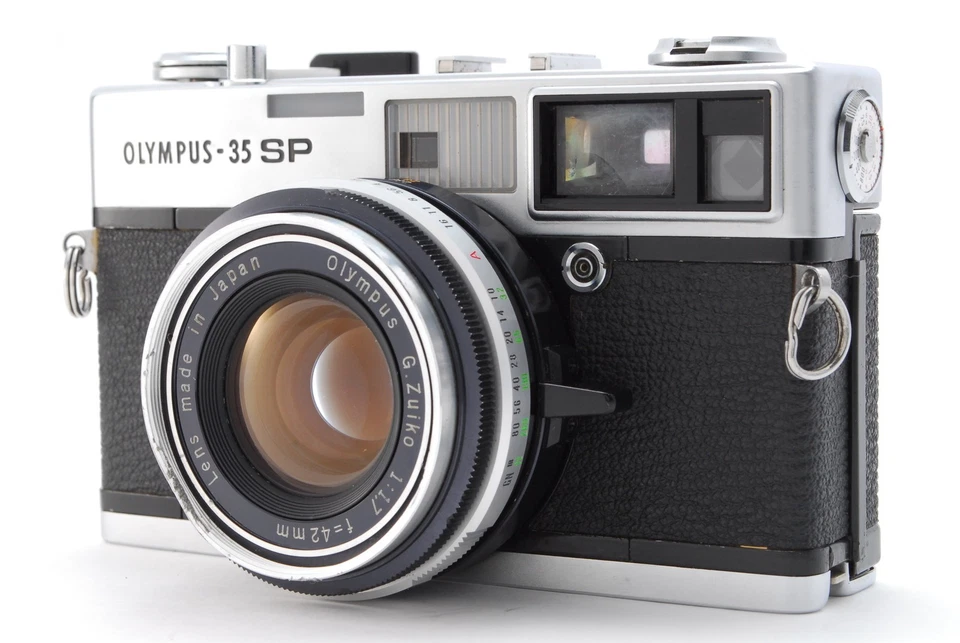 【EXC+++++ Meter Works】Olympus 35SP 35mm Rangefinder Film Camera 42mm f/1.7 Lens - Image 1 of 4