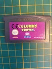 Game Boy Gameboy Advance Gba Jeu Nintendo Super Sega Columns Crown Agb Acgp Ukv