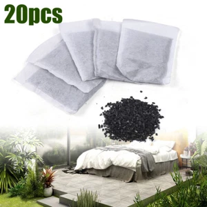 For Pure Water Distiller Activated Charcoal Carbon Filter in 20 Bags Packs White - Picture 1 of 12