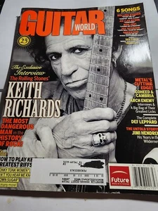 Guitar World Magazine November 2005 Keith Richards VG B5 - Picture 1 of 1