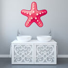 Autocollant mural Red Starfish Under The Sea Animaux WS-41449