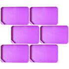 6pcs Plastic Bead Sorting Tray Organizer Purple