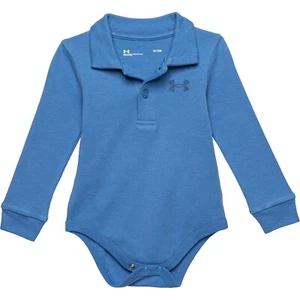 Under Armour Long Sleeve Baby Boys Bodysuit Collared Shirt, Size 3-6 Months MP - Picture 1 of 6