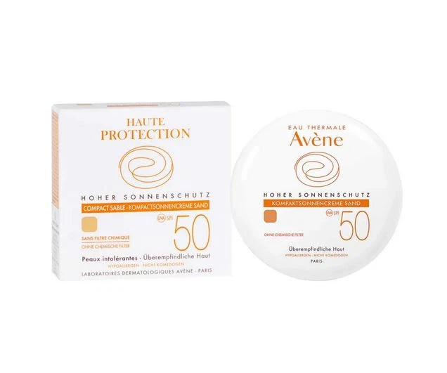 Avene Kompaktsonnencreme LSF 50 Sand, 10g, PZN 05874904 - Bild 1 von 1
