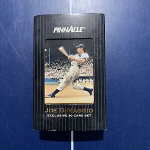 1993 Pinnacle Baseball Joe DiMaggio Exclusive 30 Card Set