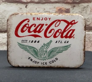 Coca Cola - Enjoy Ice Cold - Est 1886 - Refrigerator / Toolbox Magnet - Picture 1 of 4