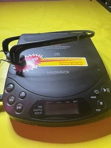 Magnavox Portable CD Player ESP Dynamic Bass Boost AZ6844 Vintage Tested Works - Picture 1 of 4