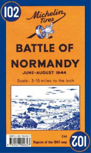 Michelin Battle of Normandy - Michelin Historical Map 102 (Map)