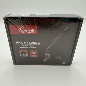 Rosewill RNX-N300X 802.11b/g/n Wireless Adapter LAN PCI Card New Sealed - Picture 1 of 5