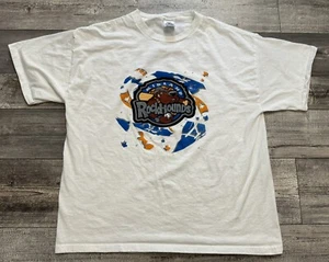 Vintage Y2K Midland Rockhounds Shirt Mens XL Minor League Baseball Texas White - Picture 1 of 7