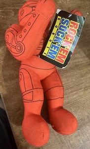 Rare NWT ROCK'EM SOCK'EM ROBOT Red Robot Plush Toy Factory 9" - Picture 1 of 4