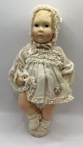 Muñeca Effanbee Baby Lisa de colección de Astri 1980 9" juguete de cuerpo de goma suave - Imagen 1 de 3