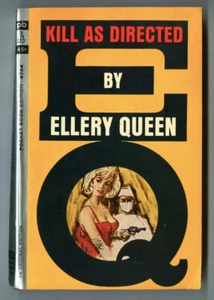 KILL as DIRECTED by ELLERY QUEEN! Vintage 1963 FIRST EDITION! Pocket Books 4704 - Foto 1 di 2