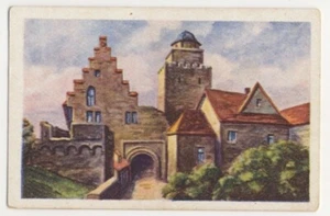 CASTLE SCHLOSS BURG BREUBERG DEUTSCHLAND GERMANY HESSEN HESSE IMAGE CARD - Picture 1 of 2