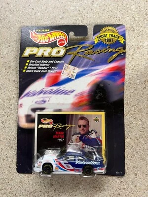 Team Hot Wheels Pro Racing 1st Edition 1997 Short Track MARK MARTIN #6 New - Image 1 of 3