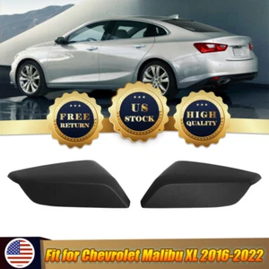 2X Left & Right Side Mirror Cover Cap Black For Chevrolet Malibu 2016-2022 2020 - Bild 1 von 11