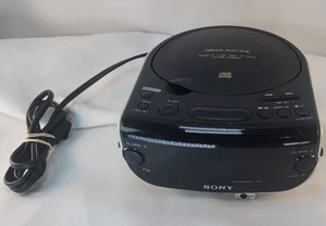 Sony Dream Machine FM/AM Radio CD Player Dual Alarm Clock ICF-CD814 TESTED - Picture 1 of 5