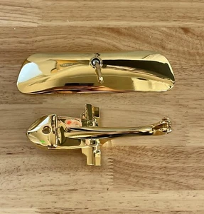 1965-1966 Hardtop Impala 24k Gold Plated Rear View Mirror And Bracket - Picture 1 of 1
