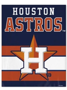 Houston Astros MLB Ultra Plush 50" x 60" Throw Blanket - F53573345 - Picture 1 of 1