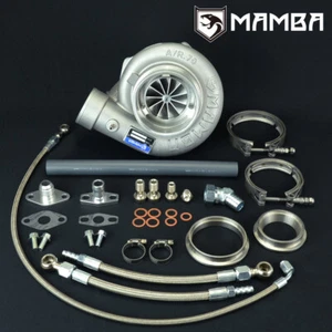 Ball Bearing Turbo For TOYOTA 1JZ 2JZ 4" .70 Twisted GTX3576RS .86 V-Band In Out - Picture 1 of 7