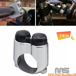 7/8'' Motorcycle Handlebar Turn Signal Light /Horn ON OFF Switch For Harley Dyna - Picture 1 of 9