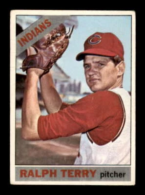 1966 Topps #109 Ralph Terry G Indians 558020 - Image 1 of 2