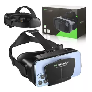 Auriculares VR SHINECON VR Compatibles con iPhone y Android 3D Google VR Box Auriculares - Imagen 1 de 13