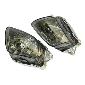 Front Turn Signals Indicator Blinker Lens Smoke For 1999-2006 05 HONDA CBR1100XX - Bild 1 von 4