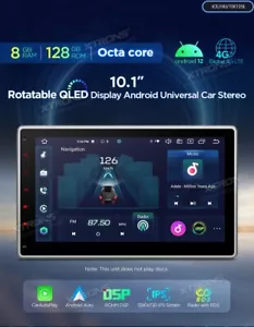 XTRONS TIX125LS AUTORADIO 2 DIN GPS 10.1" ANDROID 12 WiFi 4G USB CARPLAY DSP 8GB - Foto 1 di 12