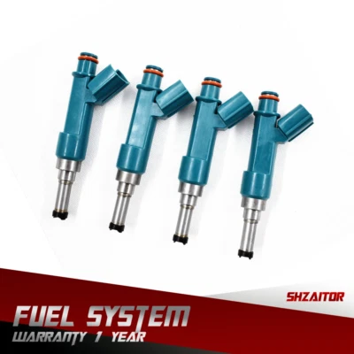 4 piezas inyectores de combustible para Toyota Prius Lexus CT200h 23250-37020 2010-2011 Foto 1 de 4