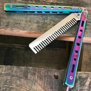 Rainbow Heavy Duty Practice METAL Comb Trainer - Picture 1 of 3