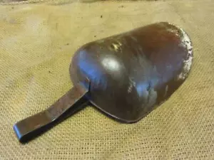 Cuchara de metal antigua tienda antigua pala de grano granja de semillas 10366 de colección Staley Feeds - Imagen 1 de 1